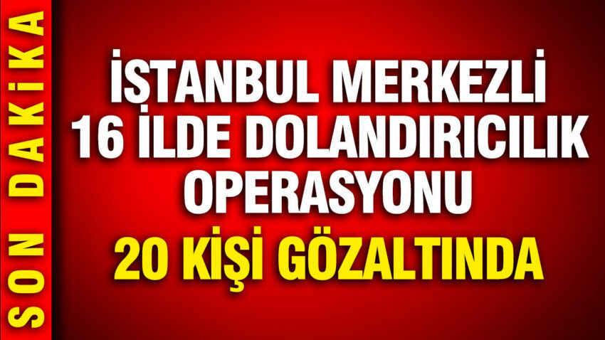 Iban kiralayan dolandiricilara operasyon 20 kisi gozaltinda zvT6ICal