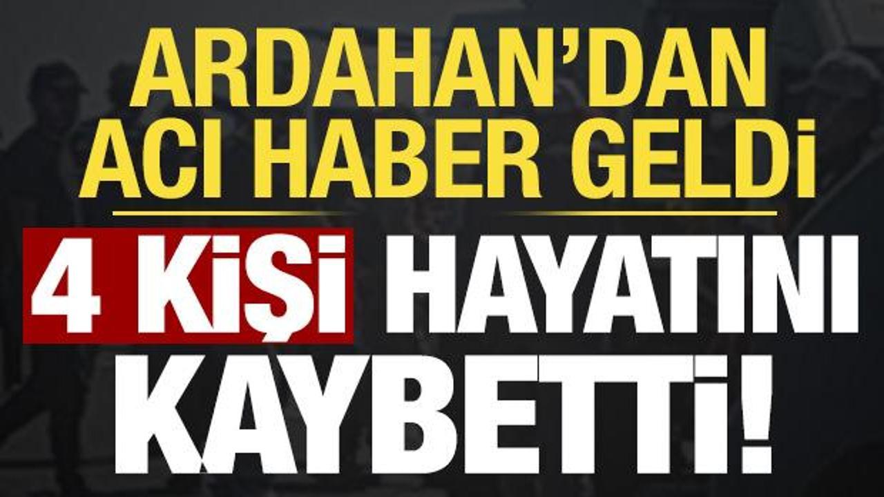 Son dakika ardahandan aci haber 4 olu 2 yarali var jaLwyeZL